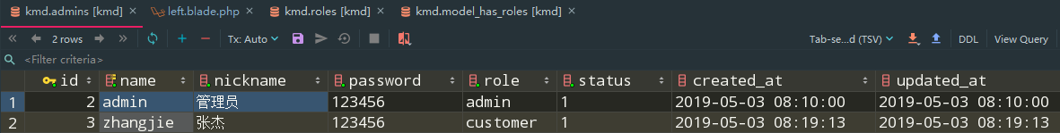 基于laravel-permission在blade中如何正确使用@role和@can？