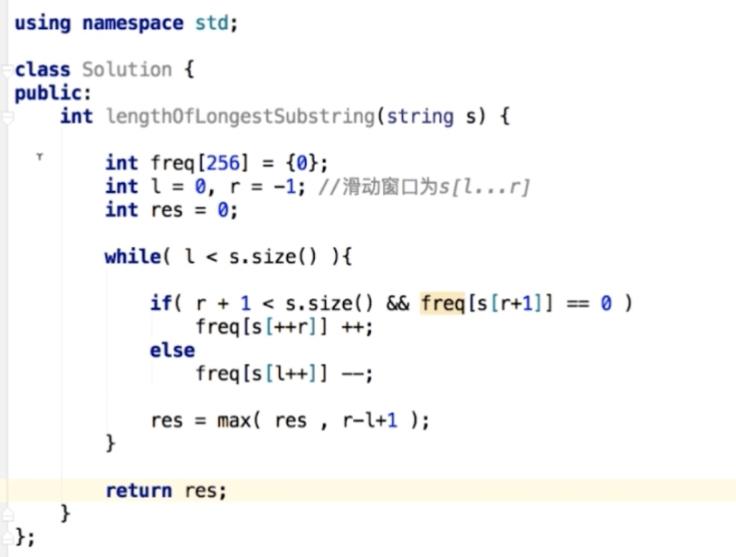 Leetcode 3. Longest Substring Without Repeating Characters