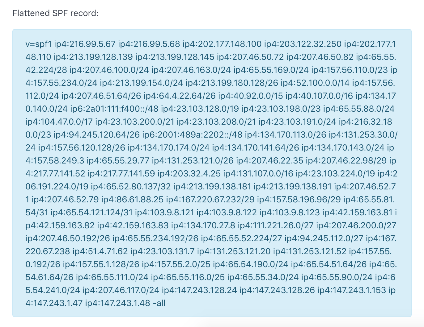 SPF PermError：DNS 查找过多