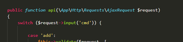 请问make:request创建的验证器为什么调用的时候不存在？
