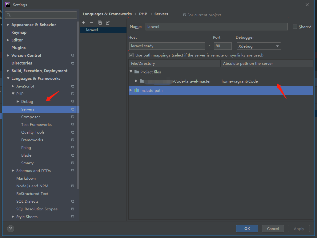 Homestead下關於PhpStorm Xdebug 斷點除錯工具的安裝與使用