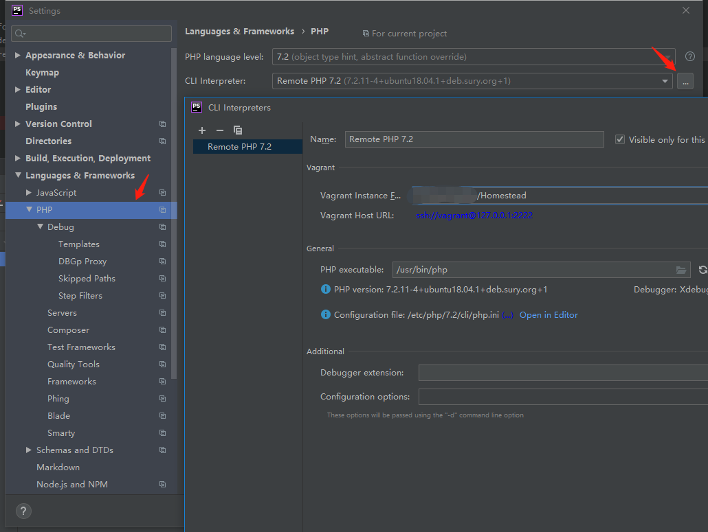 Homestead下關於PhpStorm Xdebug 斷點除錯工具的安裝與使用