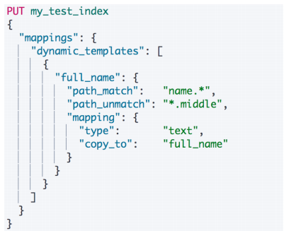 ES 筆記十四：Index Template 和 Dynamic Template