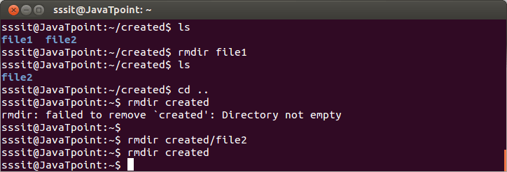 Linux-directories-rmdir-command1