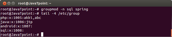 Linux Local Group5