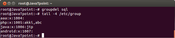 Linux Local Group6