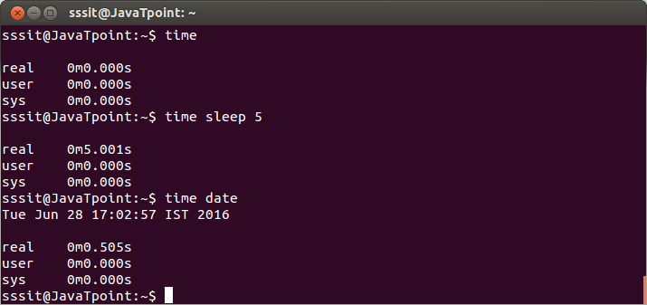 Linux Time