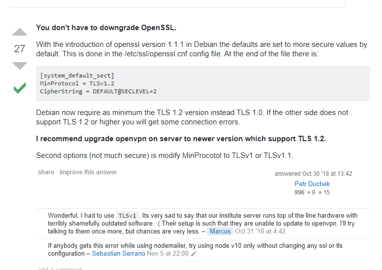 laravel  操作  sqlsrv  遇见 1425F102:SSL routines:ssl_choose_client_version:unsupported protocol