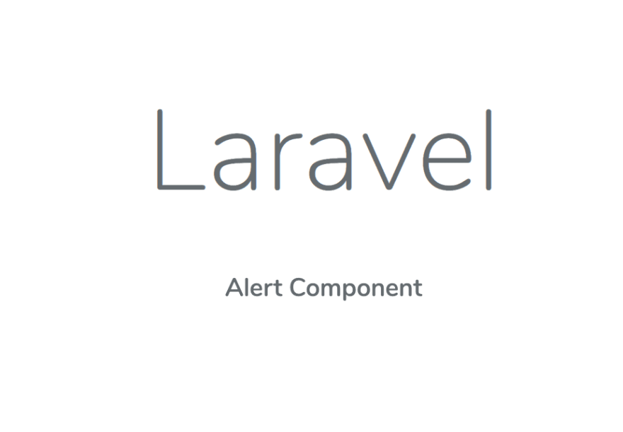 Displaying Alert Component