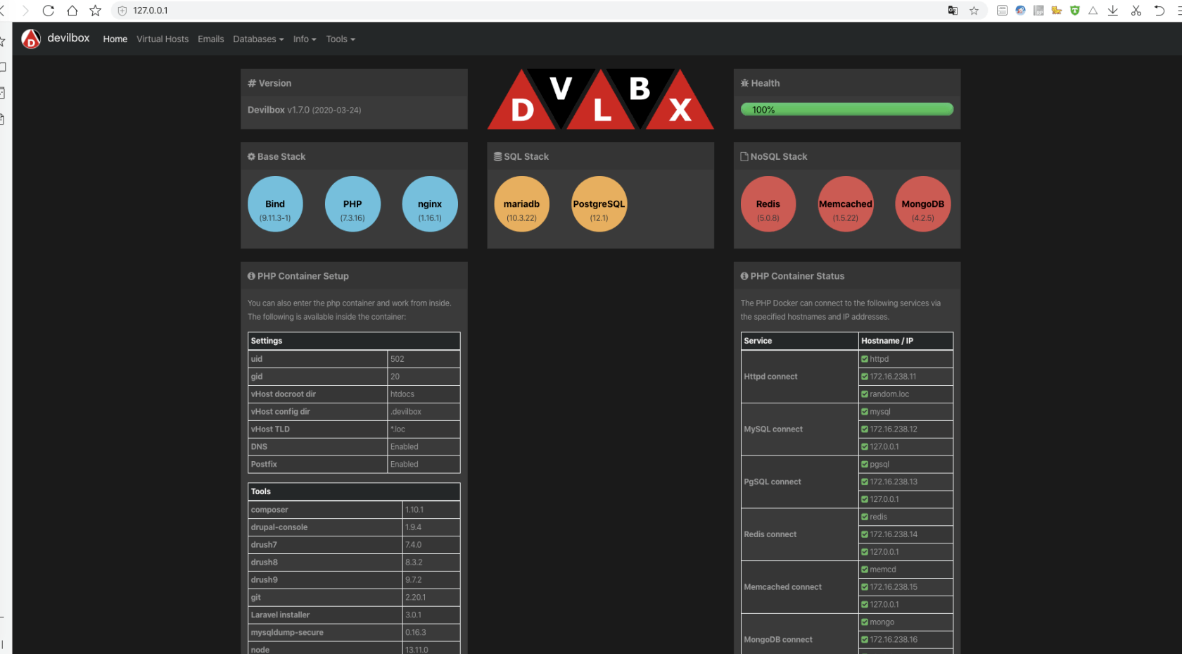 docker-超赞的多版本环境-Devilbox-可替代lardock