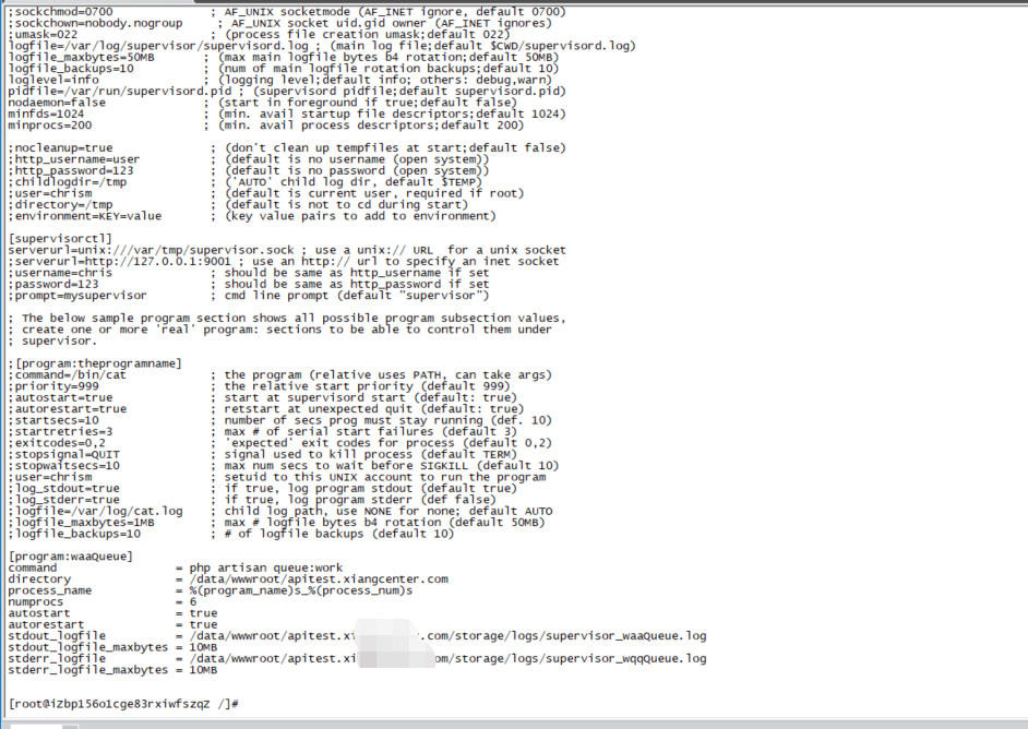 supervisor   Exited too quickly (process log may have details)