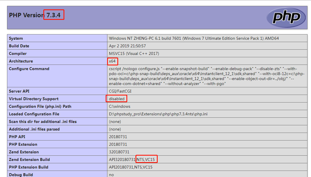 Configuration php