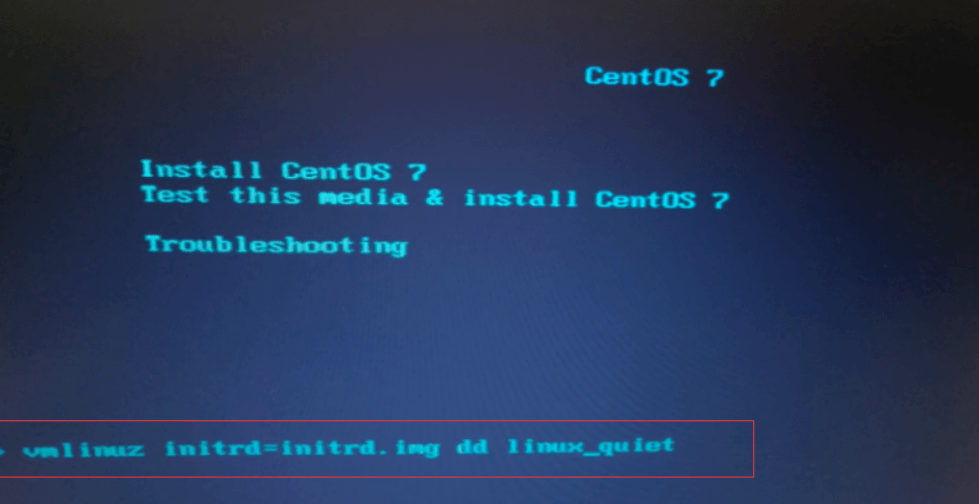 实体机安装 CentOS 7