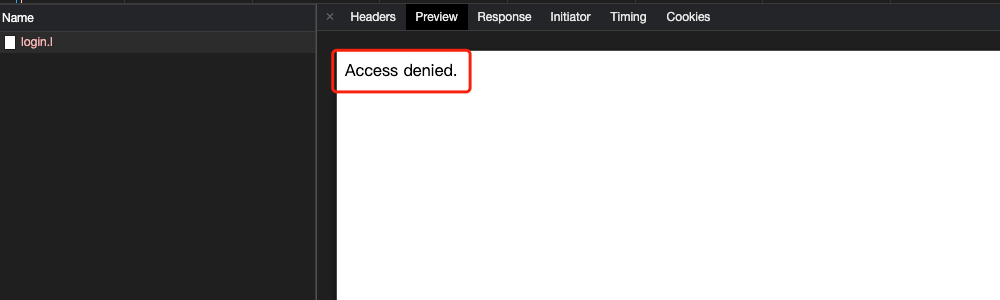 nginx中報Access denied.