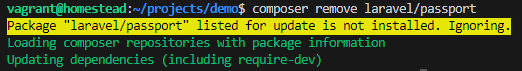 homestead 如何让 composer 执行时禁用 Updating dependencies？