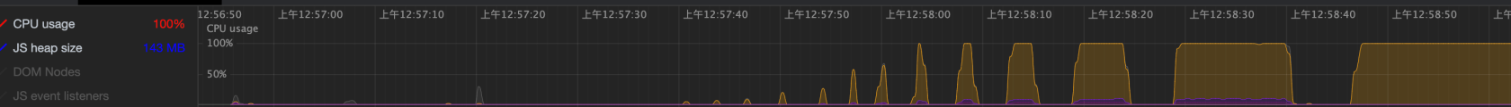 Laravel 廣播，前端接收幾次後就 CPU 100%