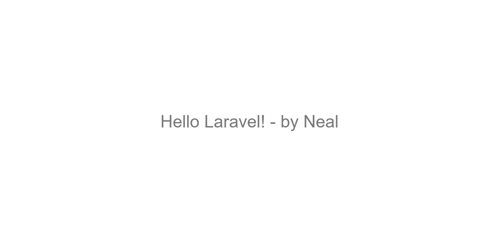 Laravel之路 —— L01学习笔记