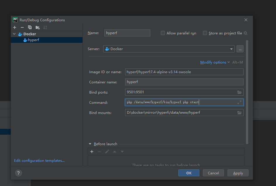 win10 配合 phpstorm 使用 docker 開發