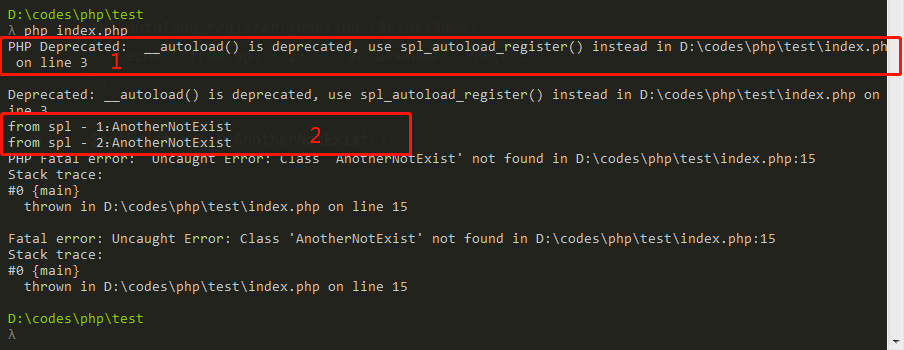 PHP 的自动加载（持续学习更新中）