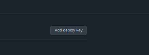 add deploy keys