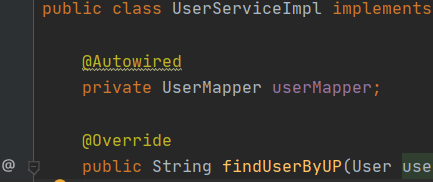 mapper无法自动装配，未找到 ‘userMapper‘ 类型的 Bean报错