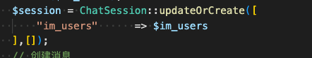 json类型的字段是不是不能作为updateOrCreate的条件？