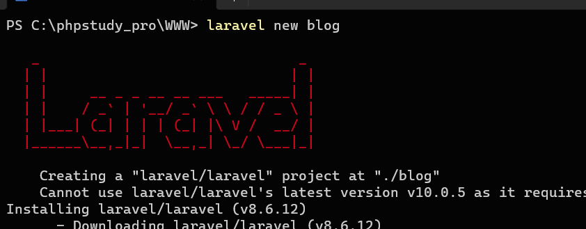 搭建 Laravel 运行环境