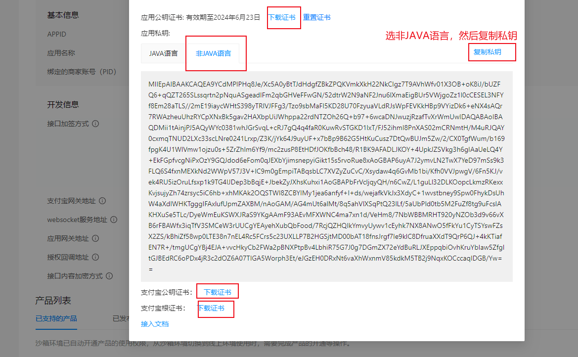 2023.6月支付宝更新后新版本沙箱配置方法