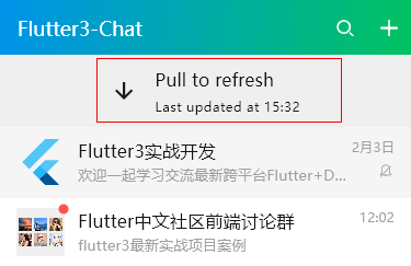 flutter3-wchat：基于flutter3.x/dart3+material-ui聊天|flutter3仿微信app|flutter朋友圈