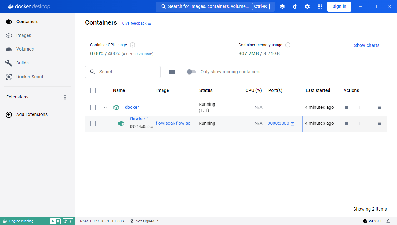 Flowise创建阿里、百度、Openai聊天组件