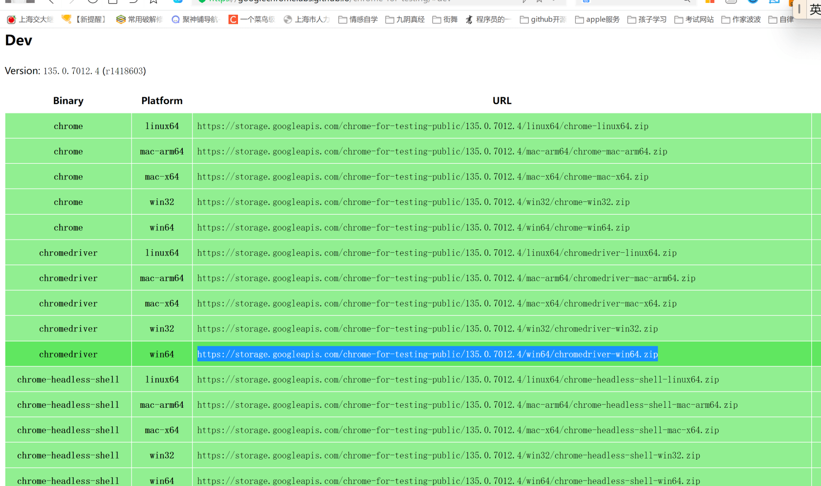 【爬虫与自动化测试】windows chromedriver下载与安装方法